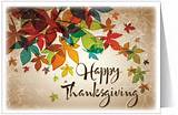 Pictures of Thanksgiving Cards For Business Free