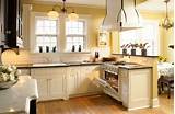 Cream Colored Kitchen Cabinets With Stainless Steel Appliances Pictures