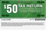 Printable Tax Preparation Coupons Images