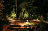 Backyard Landscaping Lighting Photos