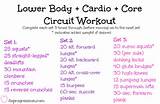 Cardio Circuit Training Exercises Images