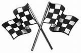 Racing Car Flags Photos