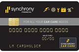 Synchrony Carcareone Credit Card Images