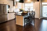 Kitchen Design White Cabinets Wood Floor Pictures