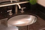 Photos of Square Undermount Stainless Steel Bathroom Sinks