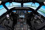 Photos of Pilot Flight Simulator Training