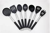 Black Stainless Steel Utensils