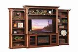 Images of Amish Electric Fireplace Entertainment Center