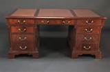 Pictures of Mahogany Executive Desk