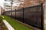 Semi Privacy Vinyl Fencing Photos