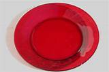 Red Dinnerware Plates Images