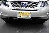 Images of Lexus Rx 350 Front License Plate Holder