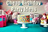 Cheap Places To Throw A Birthday Party Pictures