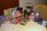 Food Supplies For A Hurricane