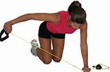 Photos of Exercises Using Resistance Bands