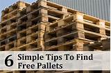 Where To Get Free Wood Pallets Photos