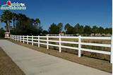 Photos of White Pvc Horse Fence