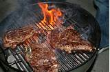 Pictures of Grilling Steaks On Gas Grill
