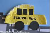 Paper Plate School Bus Pictures