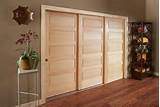 Wood Panel Sliding Closet Doors Images