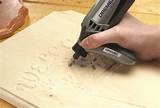 Photos of Wood Engraving With Dremel