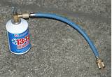 R134a Refrigerant Can Tap Images