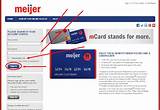 Pictures of Meijer Credit Card Online Payment