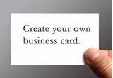 Images of Print At Home Business Cards