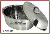 Stainless Steel Turkey Pan Images
