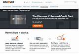 How To Apply For Discover Secured Credit Card Photos