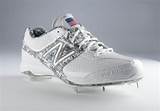White New Balance Baseball Cleats Pictures