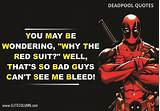 Images of Deadpool Movie Quotes