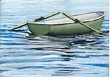 Row Boat Painting Pictures