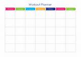 Photos of Fitness Workout Plan Template