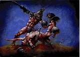 Pictures of Roman Gladiator Styles Fighting