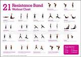 Exercise Routine Resistance Bands Pictures