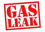 Pictures of Natural Gas Leak Signs
