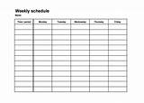 Photos of Weekly Employee Shift Schedule Template