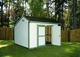 Photos of Installed Storage Sheds