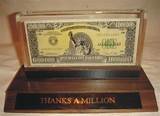 A Real Million Dollar Bill Photos