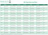 Photos of Exercise Routine Planner