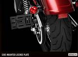 Images of Harley Davidson Dyna Side Mount License Plate
