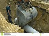 Laying Sewer Pipe Images