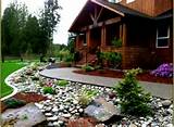 Rock Front Yard Landscaping Ideas Images