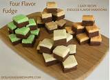 Photos of Different Flavored Fudge Recipes