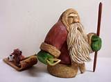 Pictures of Santa Wood Carvings