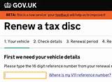 Pictures of Dvla Online Tax Disc