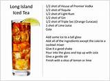 Long Island Ice Tea+ingredients Photos
