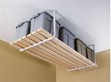 Hang Shelves From Ceiling In Garage Images