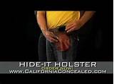 Photos of Universal Concealed Carry Holster